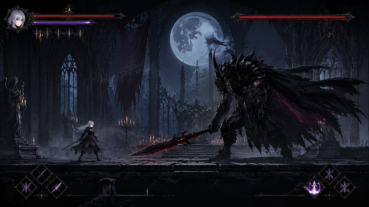 哥特少女勇闯恶魔城2 故事片段 画面 1