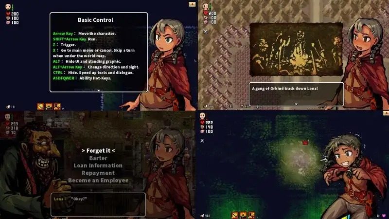 洛娜的世界LonaB 开放世界ARPG 演示图 8