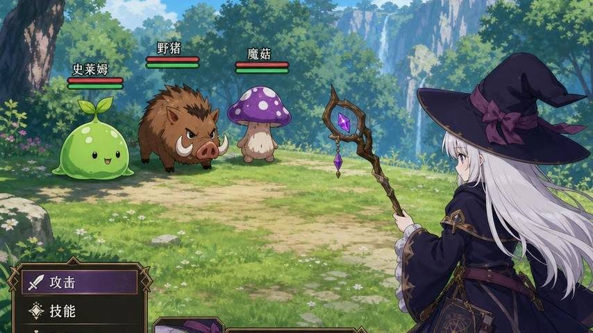 魔女秘药 角色养成 展示图 1
