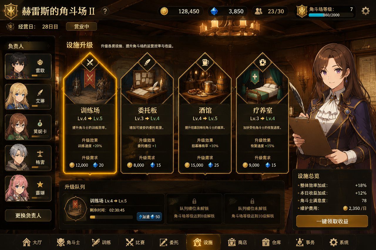 赫雷斯的角斗场Ⅱ 斗技场SLG 资料图 4