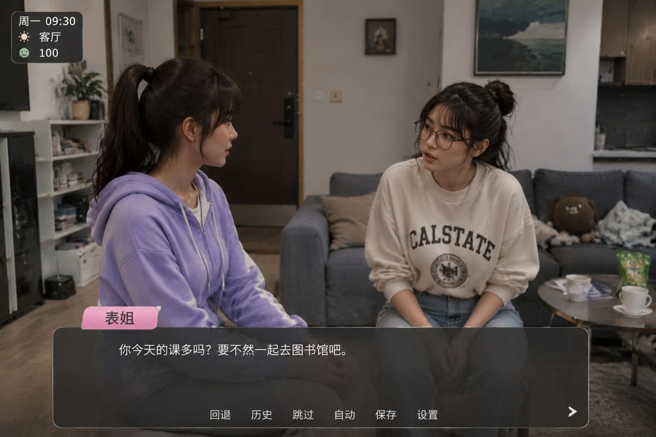 我的可爱表姐 剧情选择 玩法截图 6