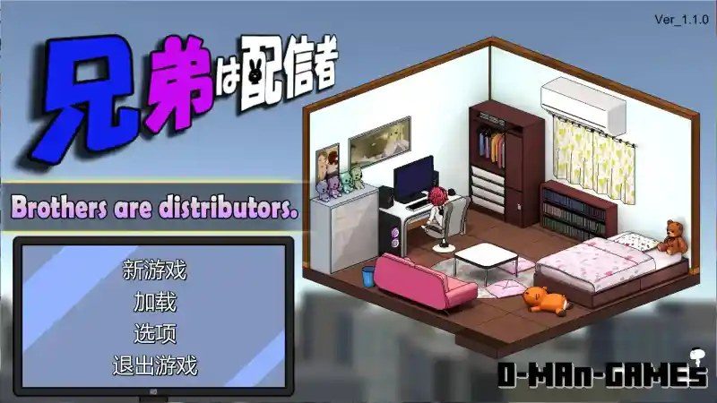 主播兄弟NTR二人 指令式SLG 内容截图 3